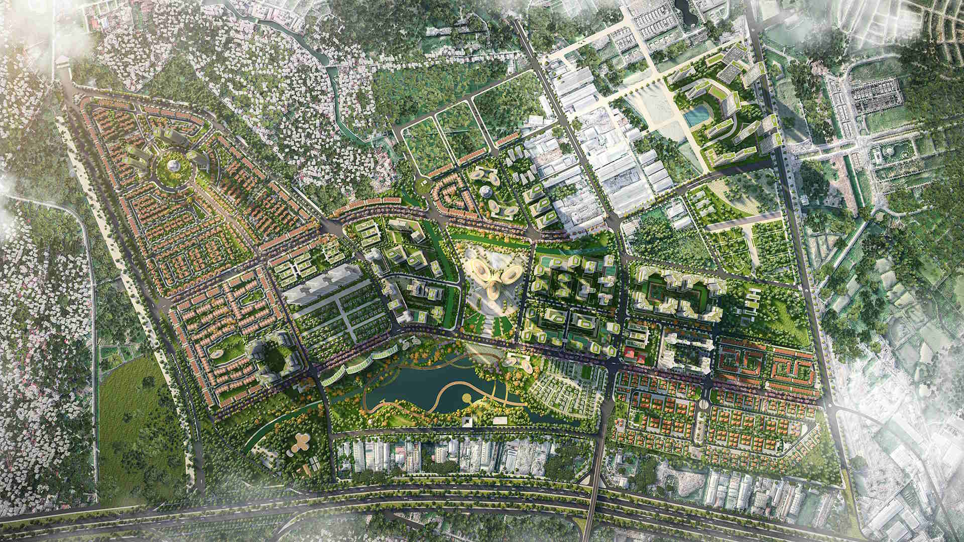 Estiva - Hệ phân khu biệt thự & liền kề cao cấp tại Mailand Hanoi City