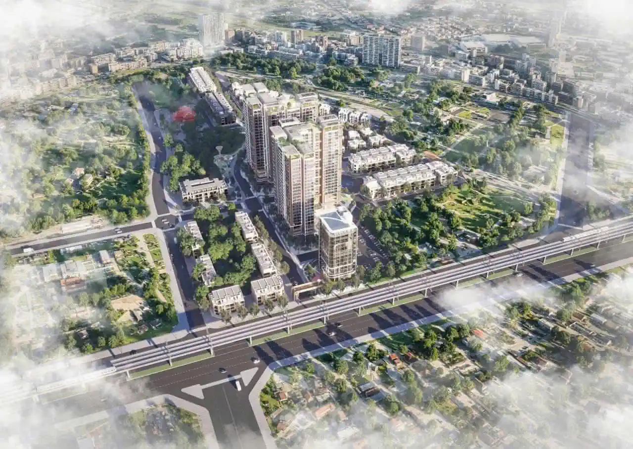 Phối cảnh The Vista Văn La - Hà Đông